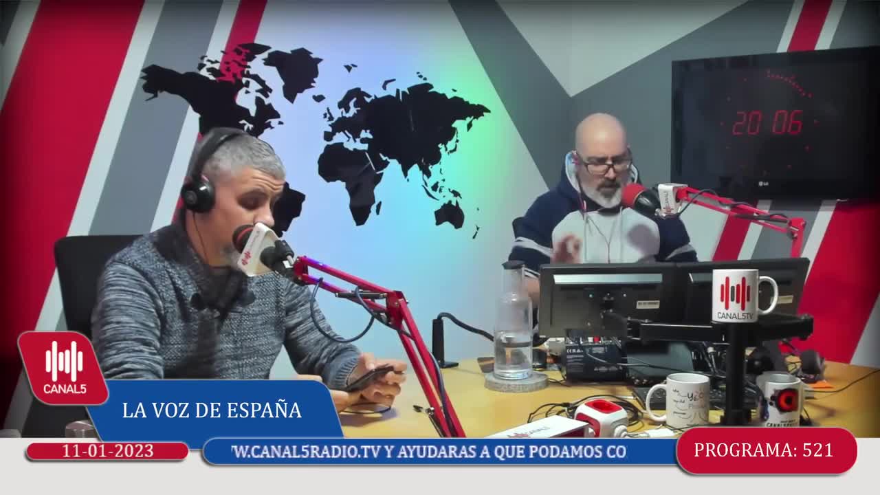 LA VOZ DE ESPAÑA Ed:521 – Canal 5 Radio TV