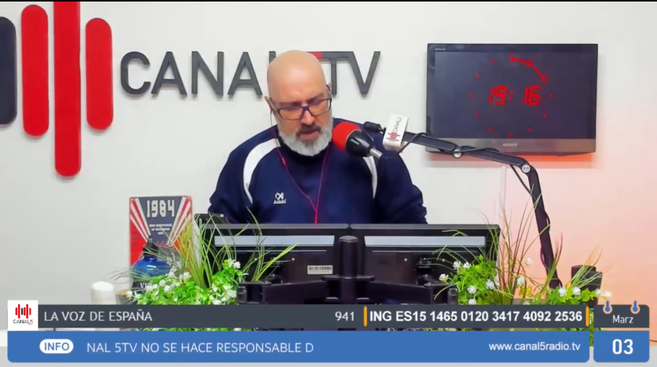 LA VOZ DE ESPAÑA Ed: 941 – Canal 5 Radio TV